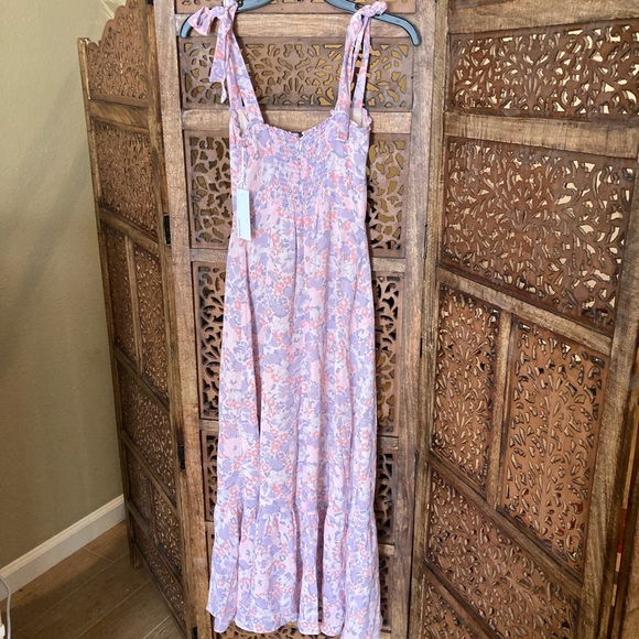 NEW NWT Reformation Nikita Irene Floral MIDI Dress - Picture 6 of 6